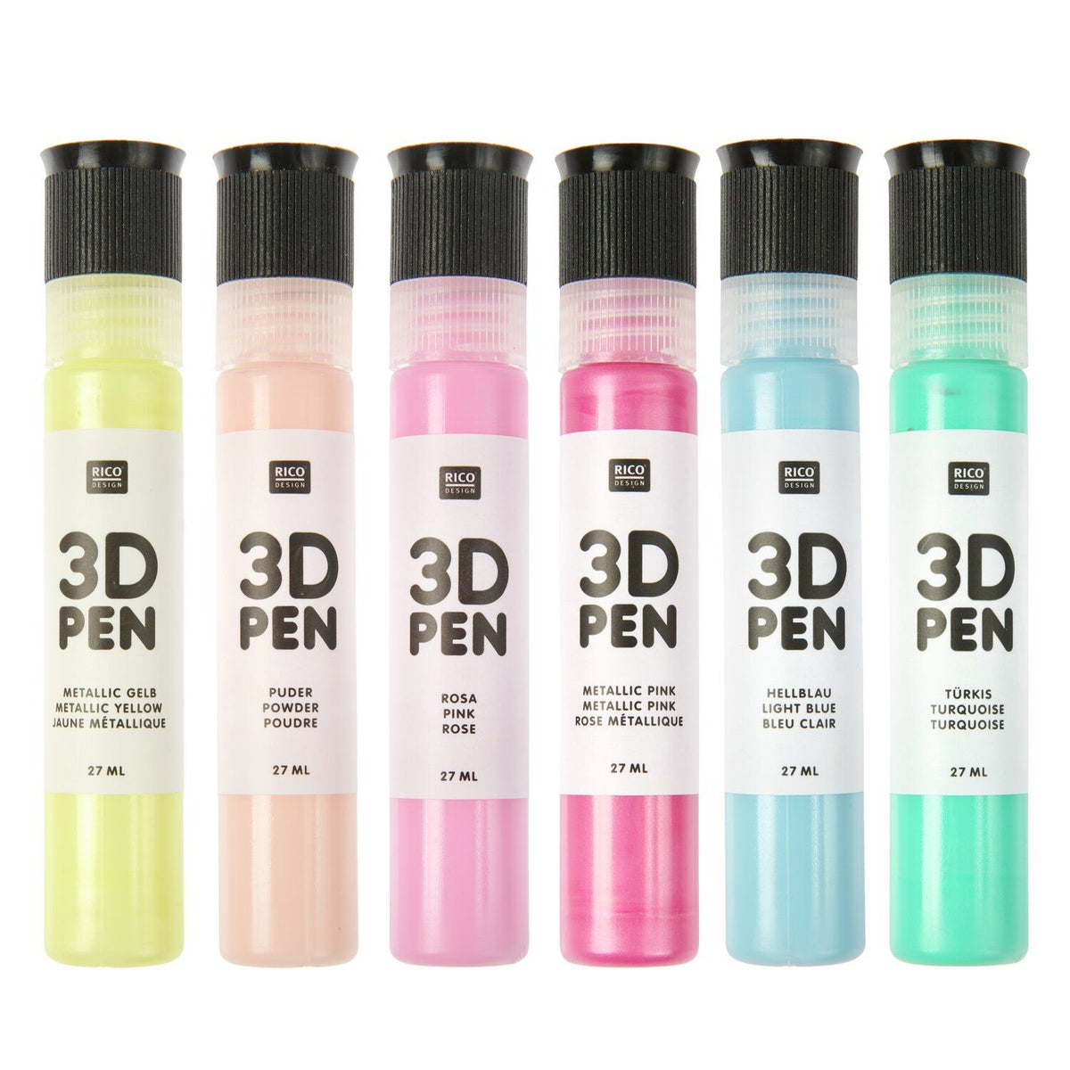 Bastelset | 3D Buntstifte Pastell