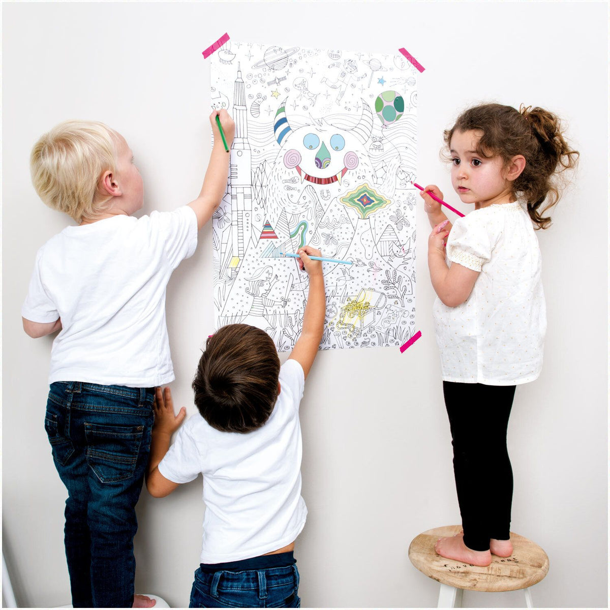 Poster | Zum Ausmalen 50x70cm
