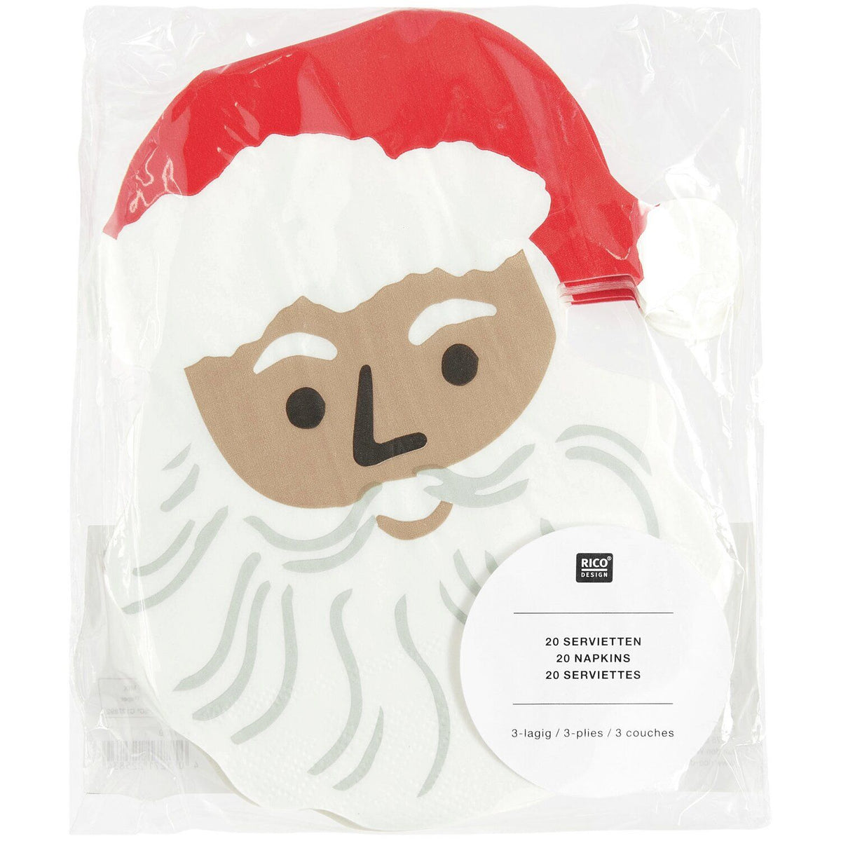 Servietten | Weihnachtsmann