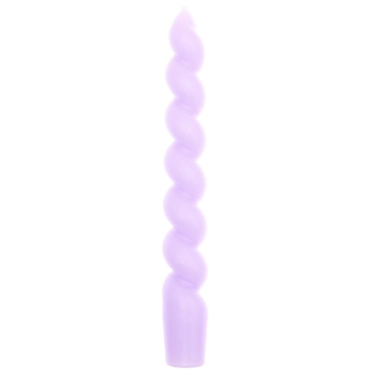 Spiralkerze 18,5cm | Flieder