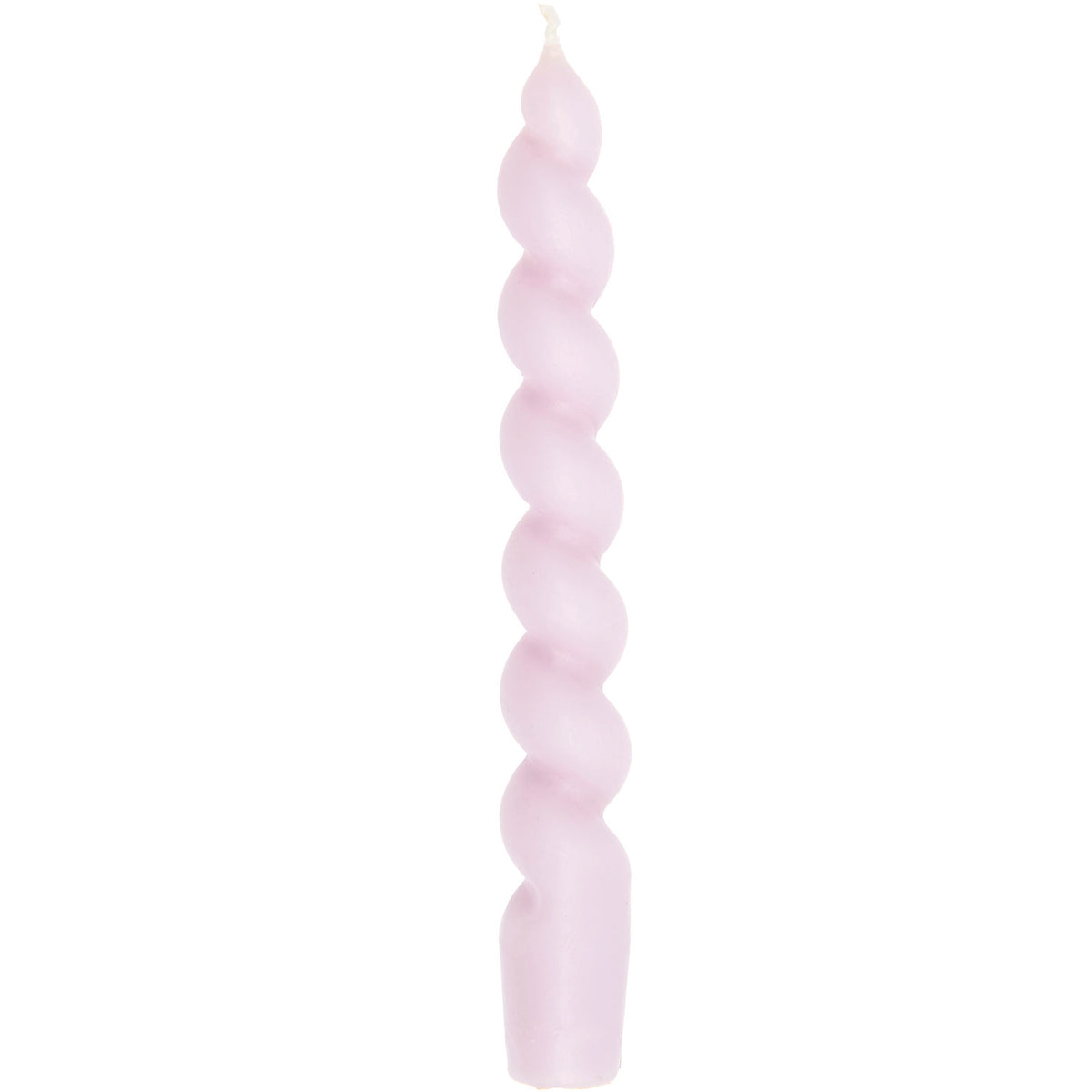 Spiralkerze 18,5cm | Soft Flieder