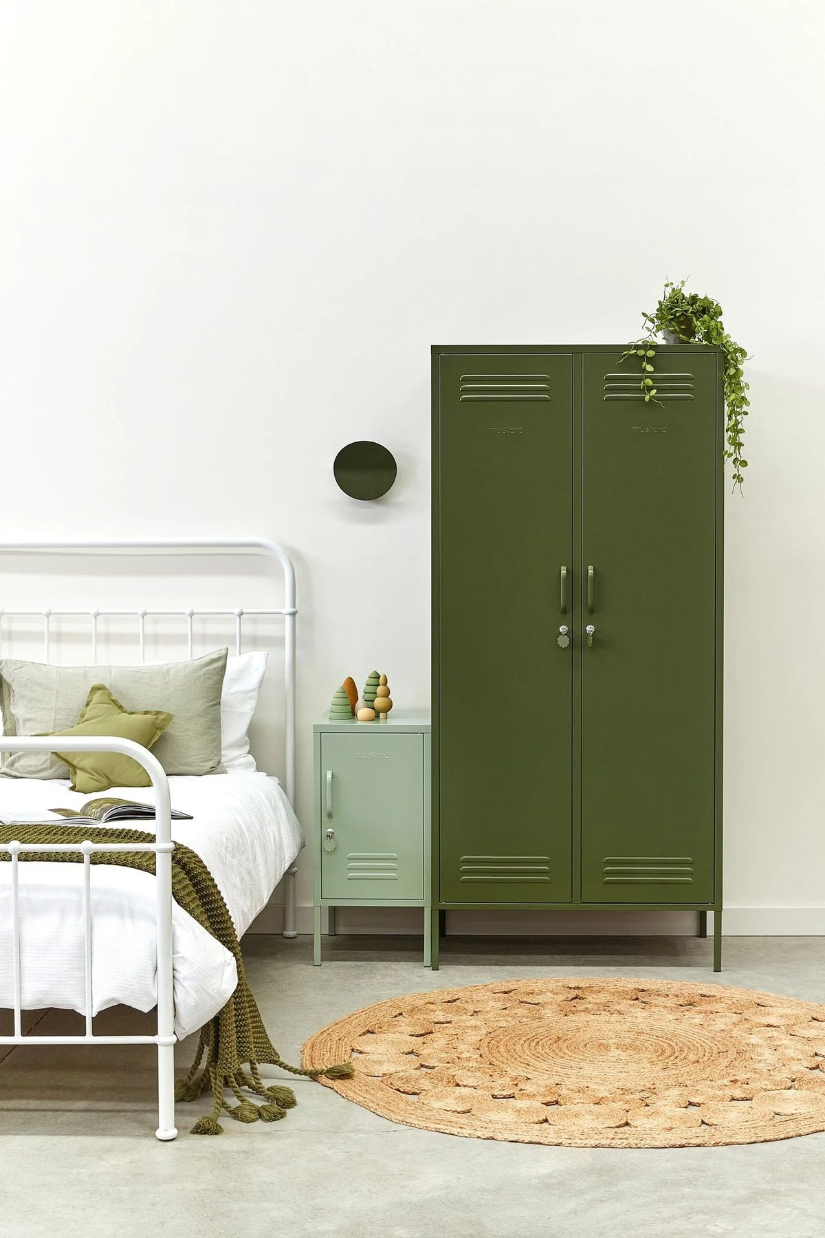 Metallspind | THE TWINNY | olive
