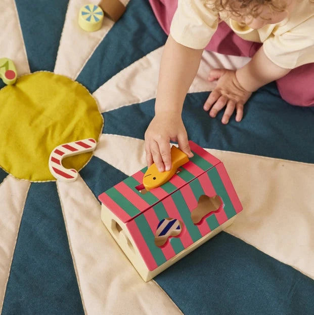 Kinderspielzeug Steckspiel | Schwedische Süßigkeiten