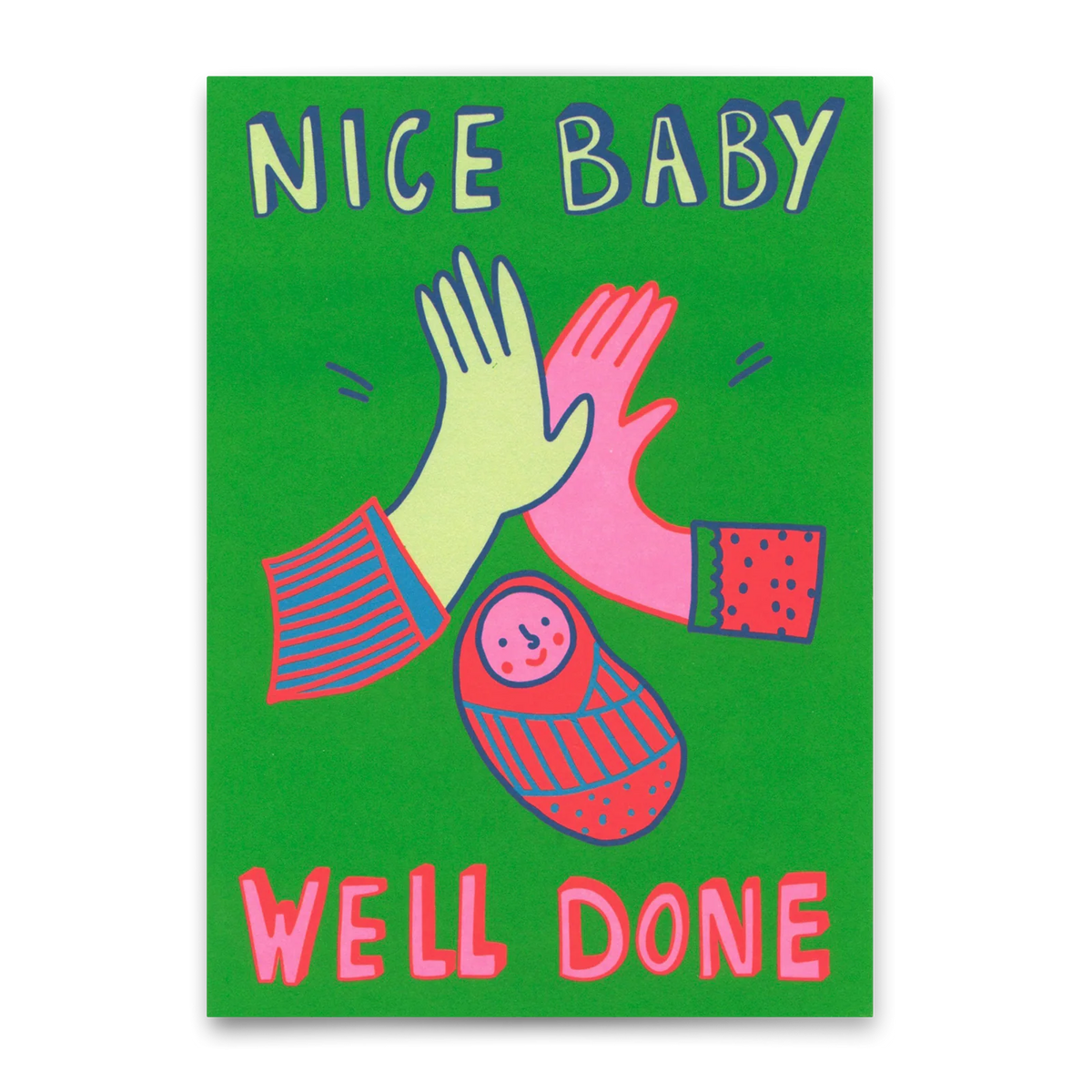 Postkarte | Nice Baby, well done