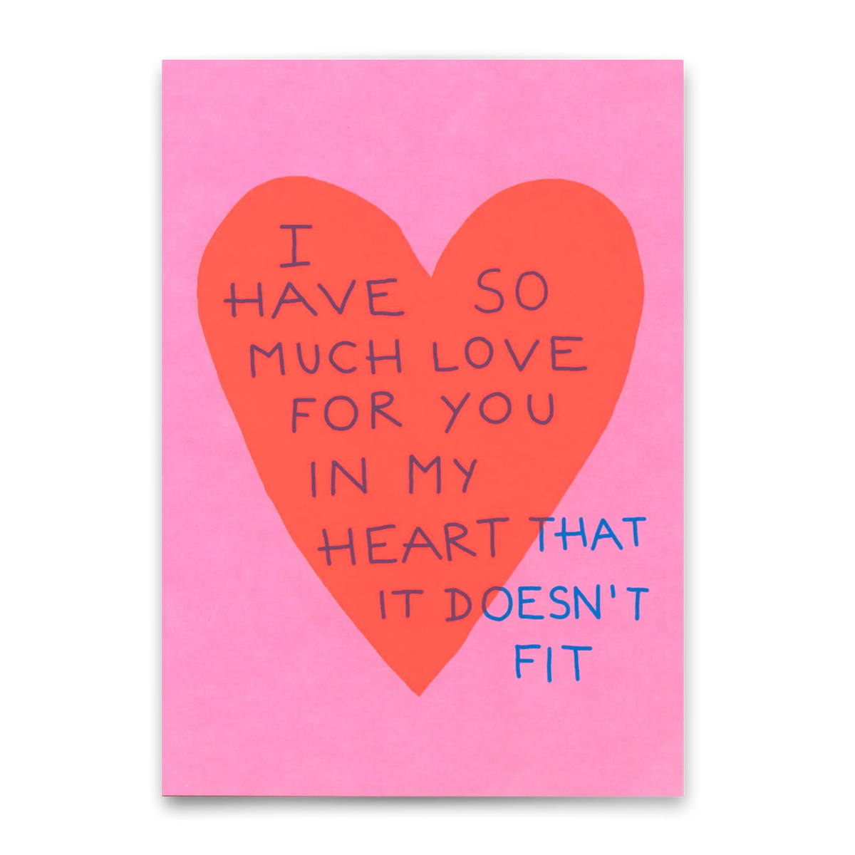 Postkarte | I Have So Much Love For You