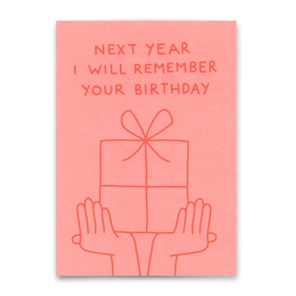 Postkarte | I Will Remember Your Birthday