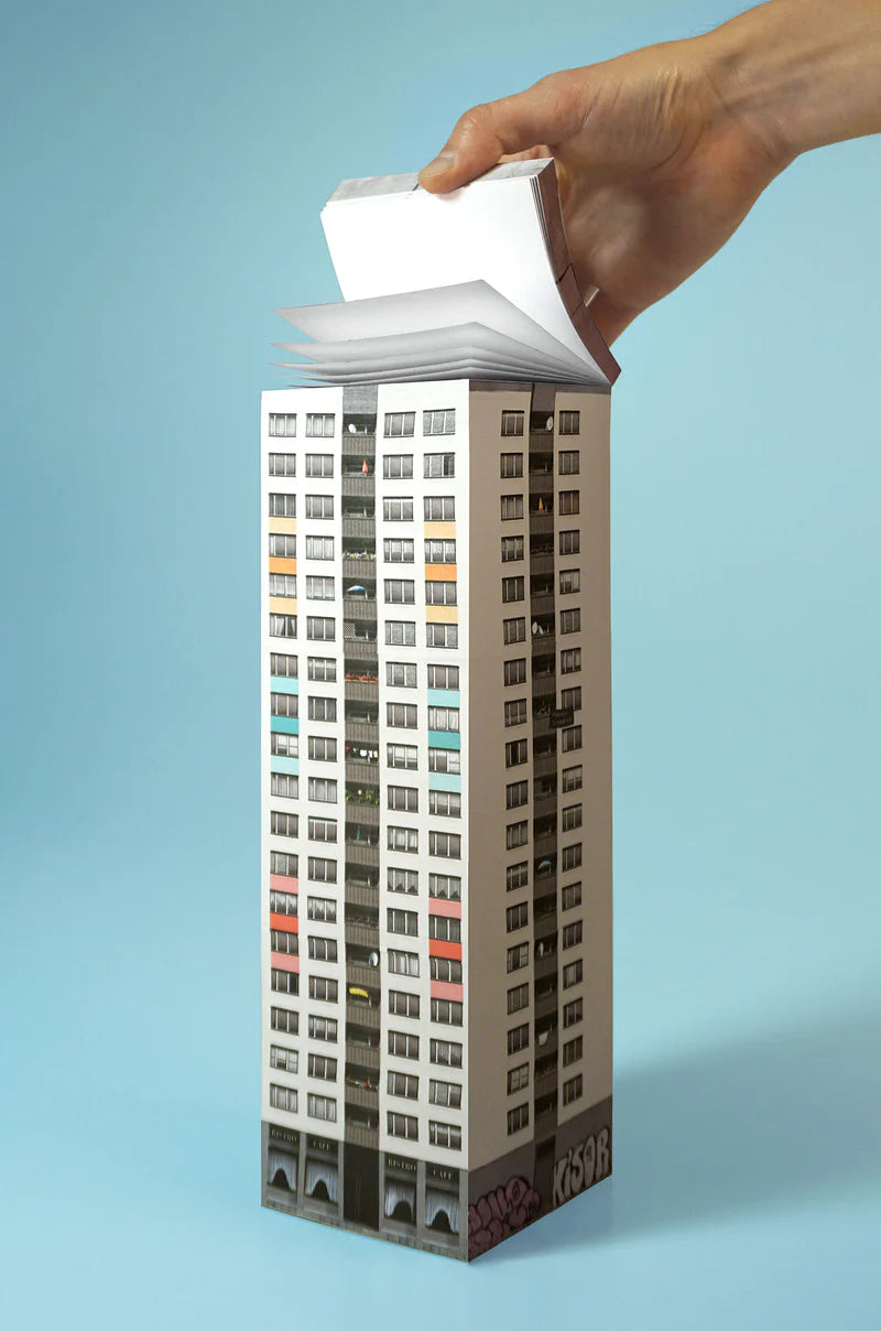 Notizzettel | Paperscraper® Plattenbau Berlin