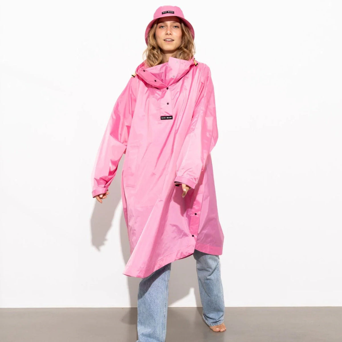 Regenponcho Uni | soft pink
