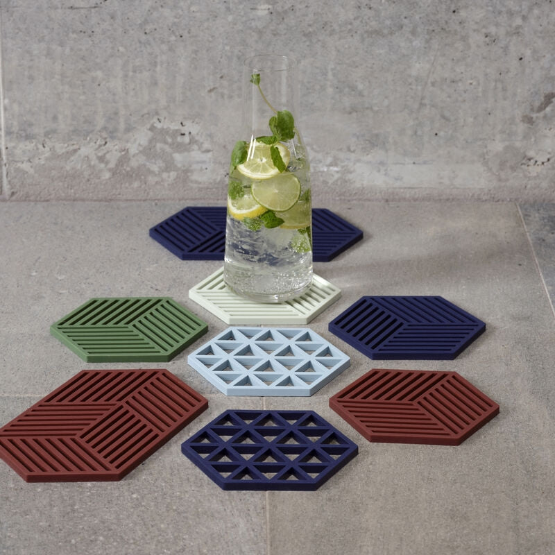 Untersetzer Hexagon | Mint