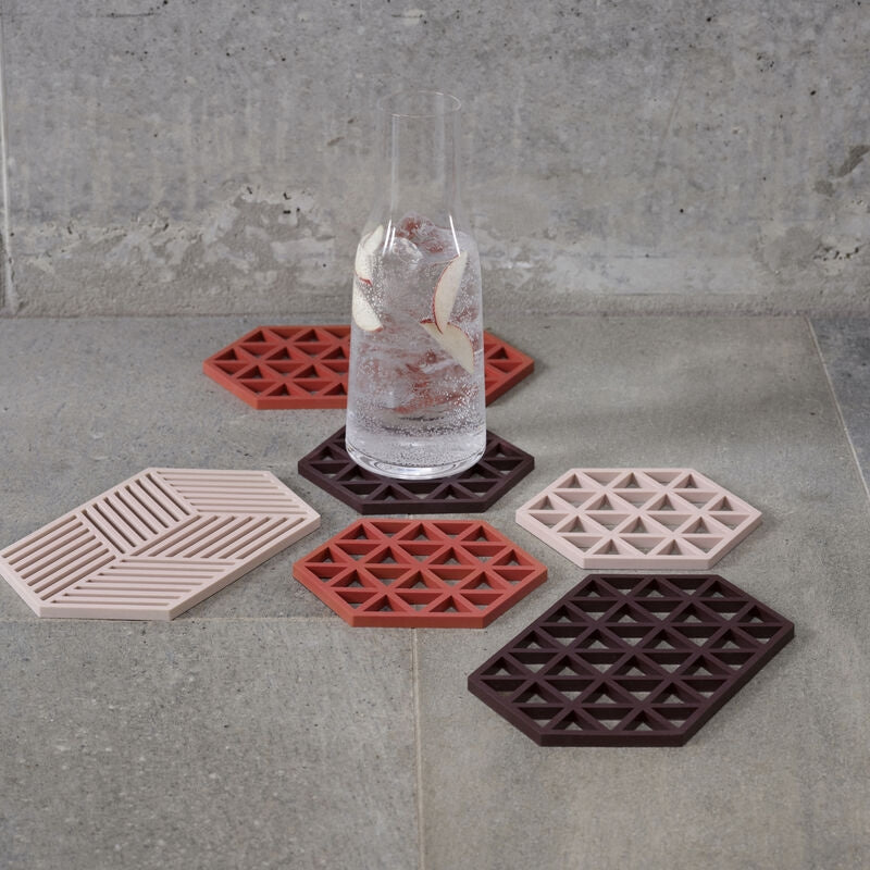 Untersetzer Triangles | Rose