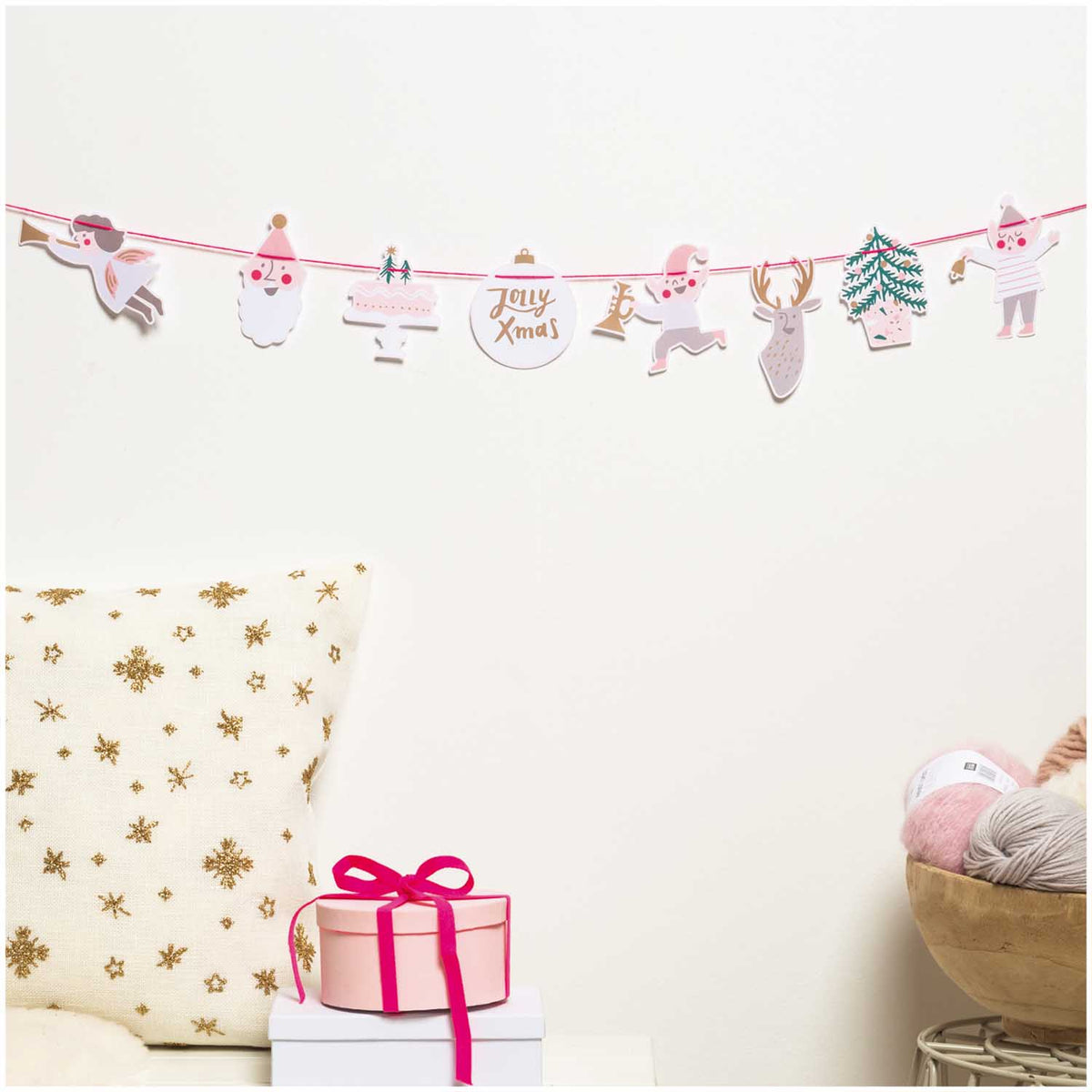 Girlande | Jolly Christmas Pastell