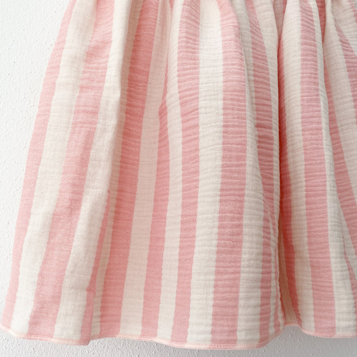 Kids Musselin Rock | Streifen Rosa