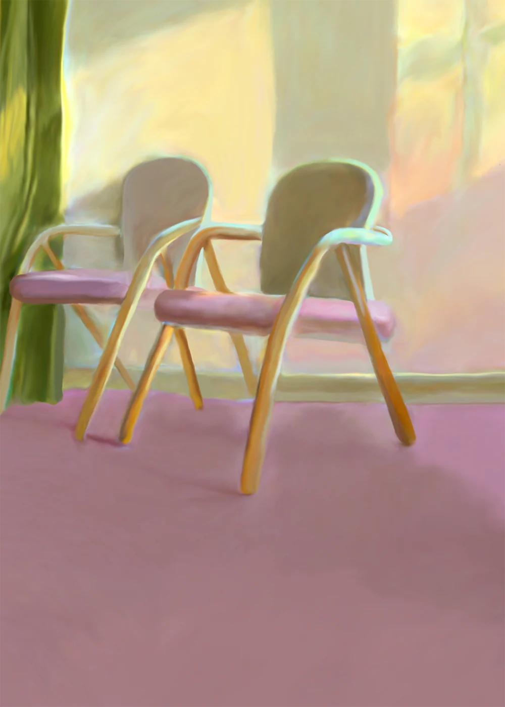 Print Poster | Waiting Room - 50x70cm