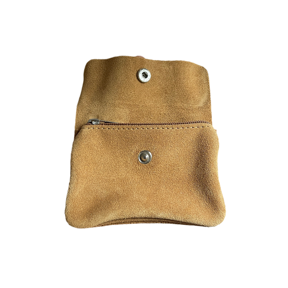 Geldbeutel klein | Wildleder | braun