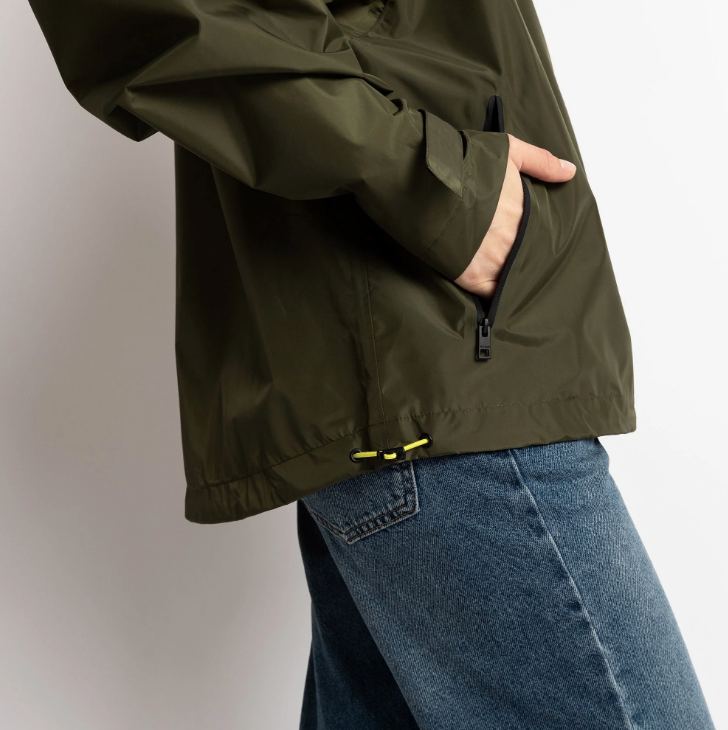 Regen-Jacke Uni | olive