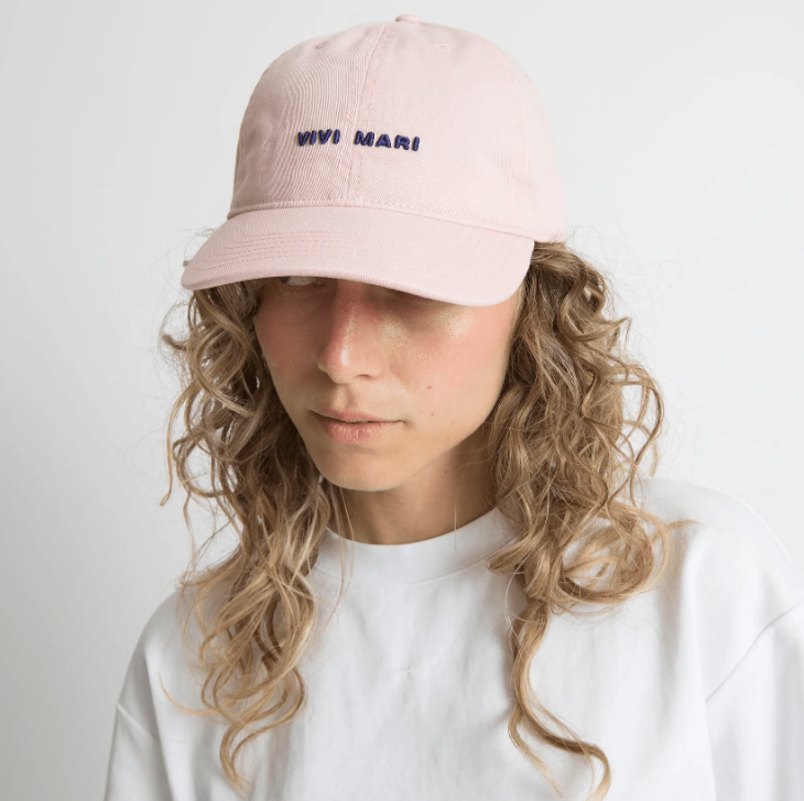 Cap Solid | Powder/Blue