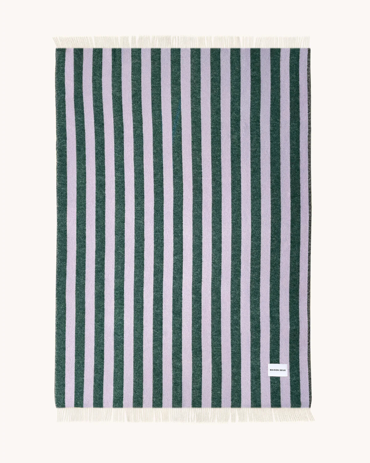 Wolldecke Candy Wrap | lilac/green