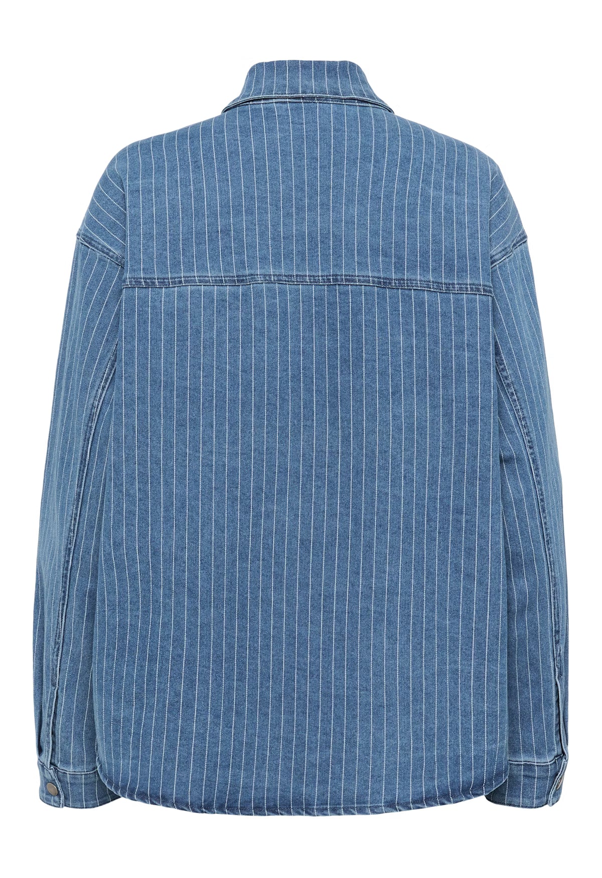 Denimhemd KAreece | Medium Blue Pinstripes