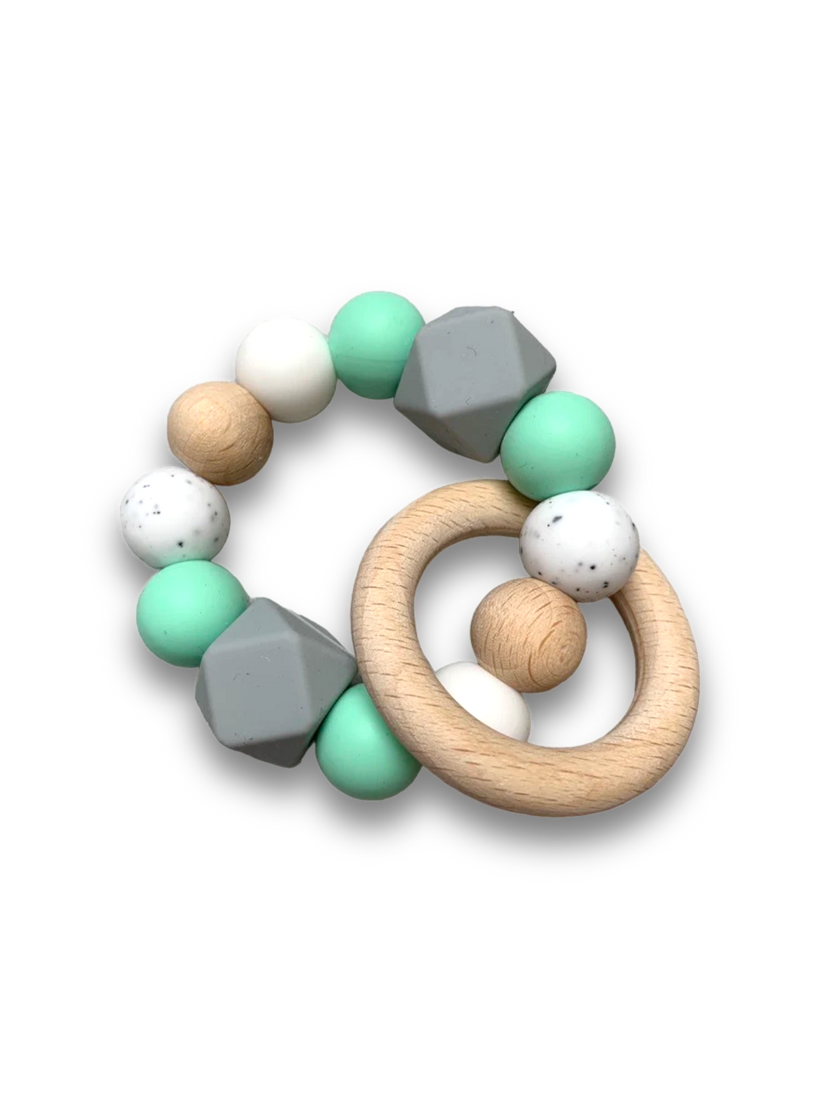 Beißring | Mint/Grau