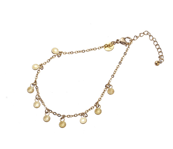 Armband | Sun Charms Gold