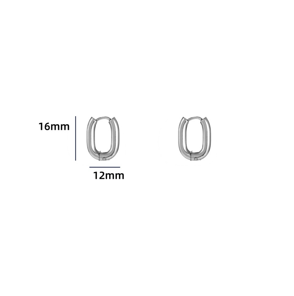 Creole | Hoop Oval 12x16mm