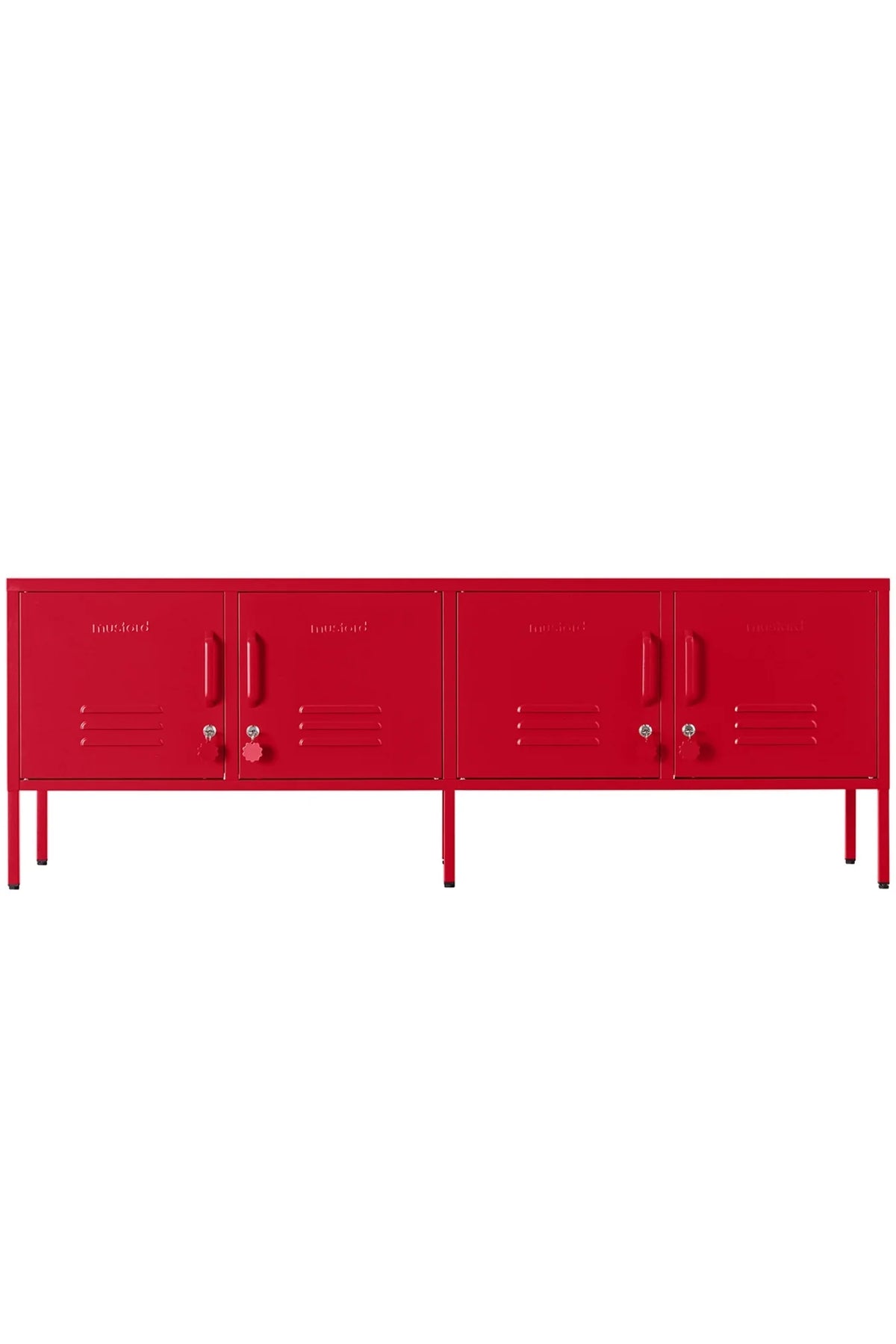 Metallspind | THE STANDARD | poppy red