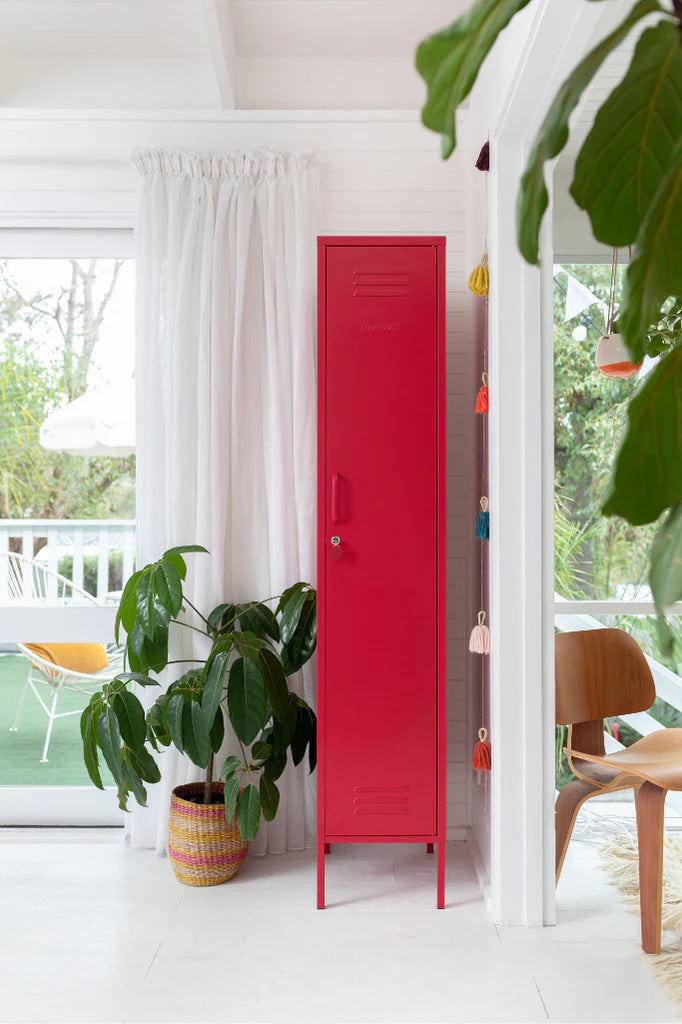 Metallspind | THE SKINNY | poppy red