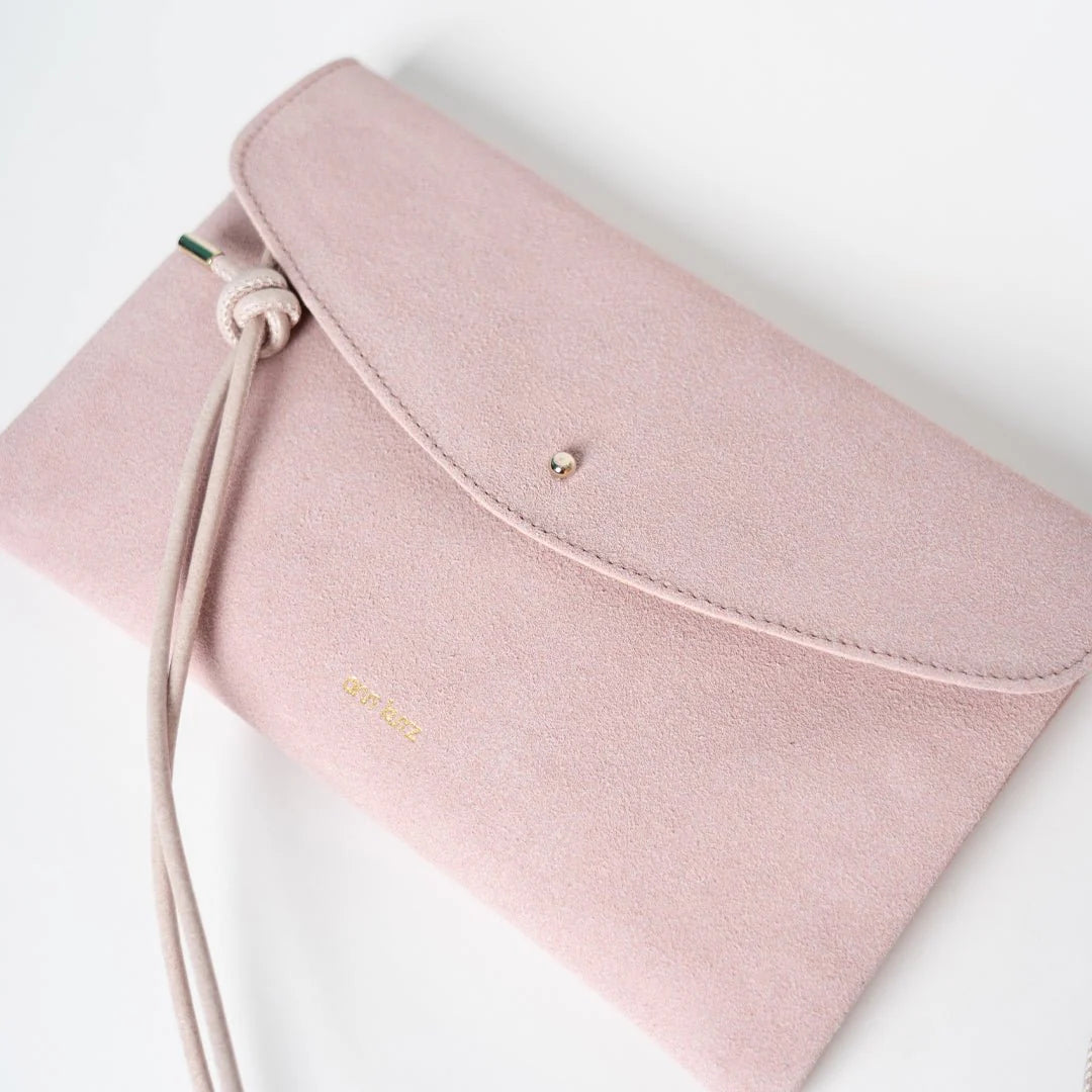 Cute Clutch | Suede Rosa