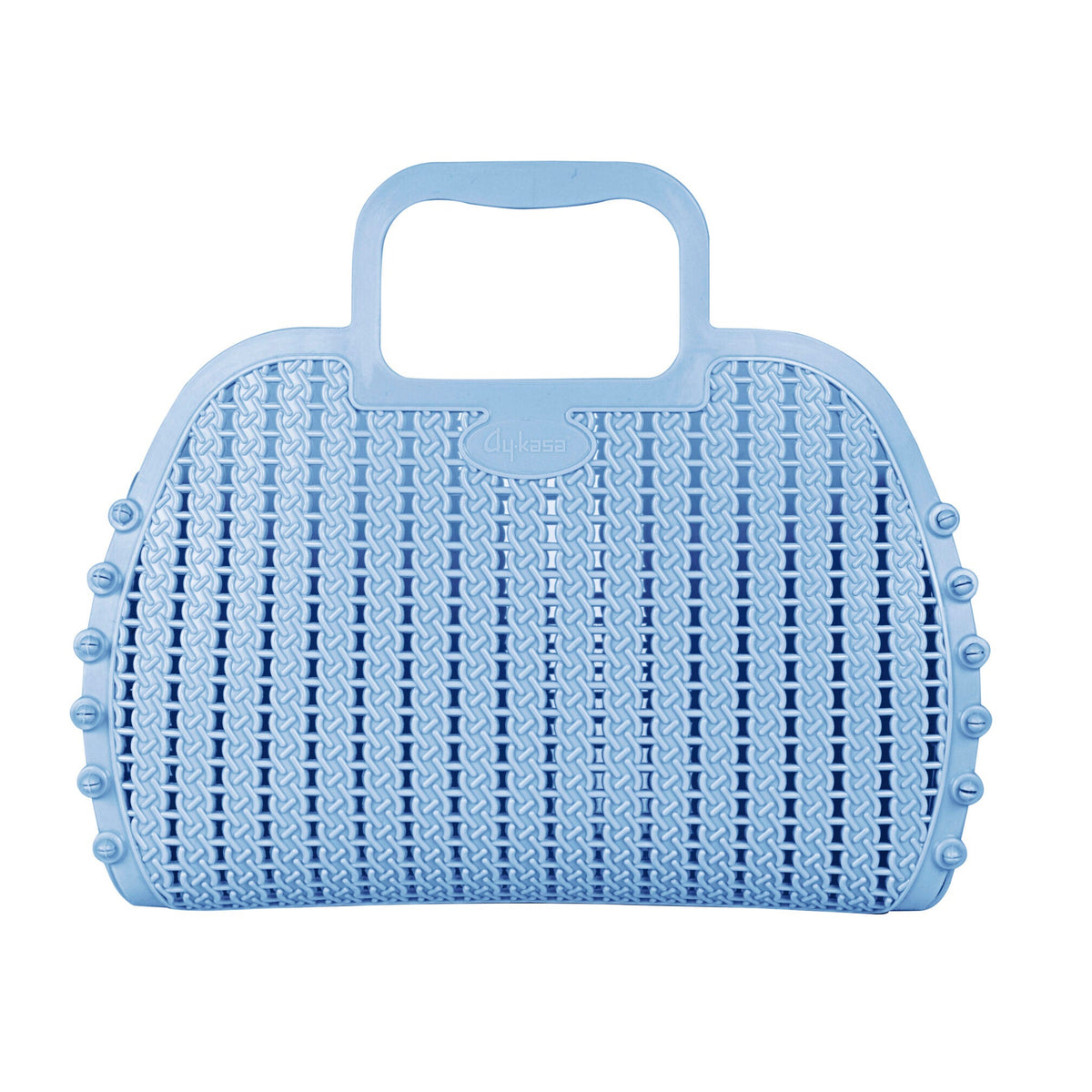 Korbtasche faltbar | Mini Baby Blue