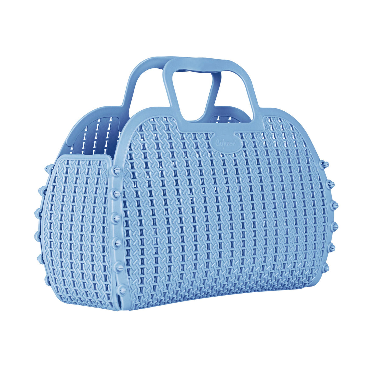 Korbtasche faltbar | Mini Baby Blue