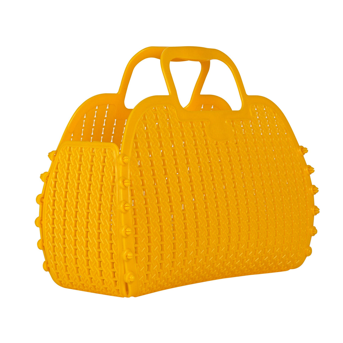 Korbtasche faltbar | Mini Yellow