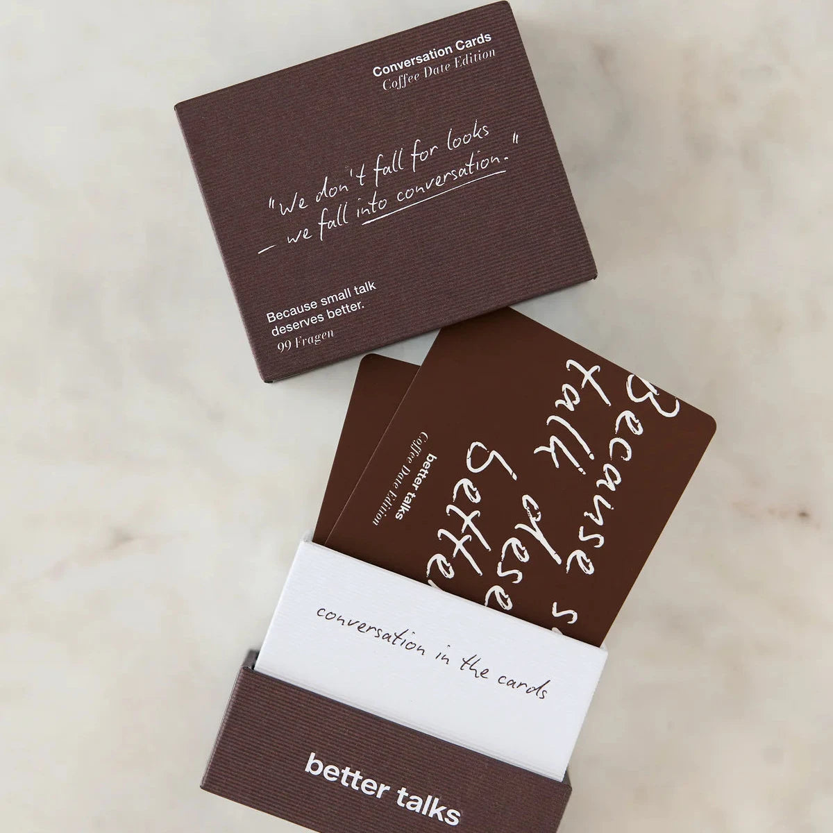 better talks Kartenset | Coffee Date Edition