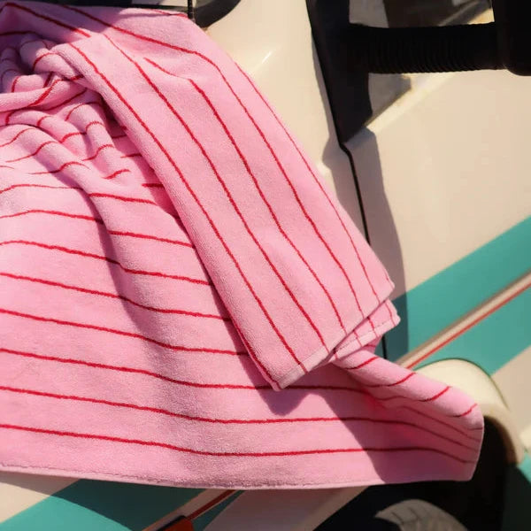Handtuch Naram | Baby Pink & Ski Patrol