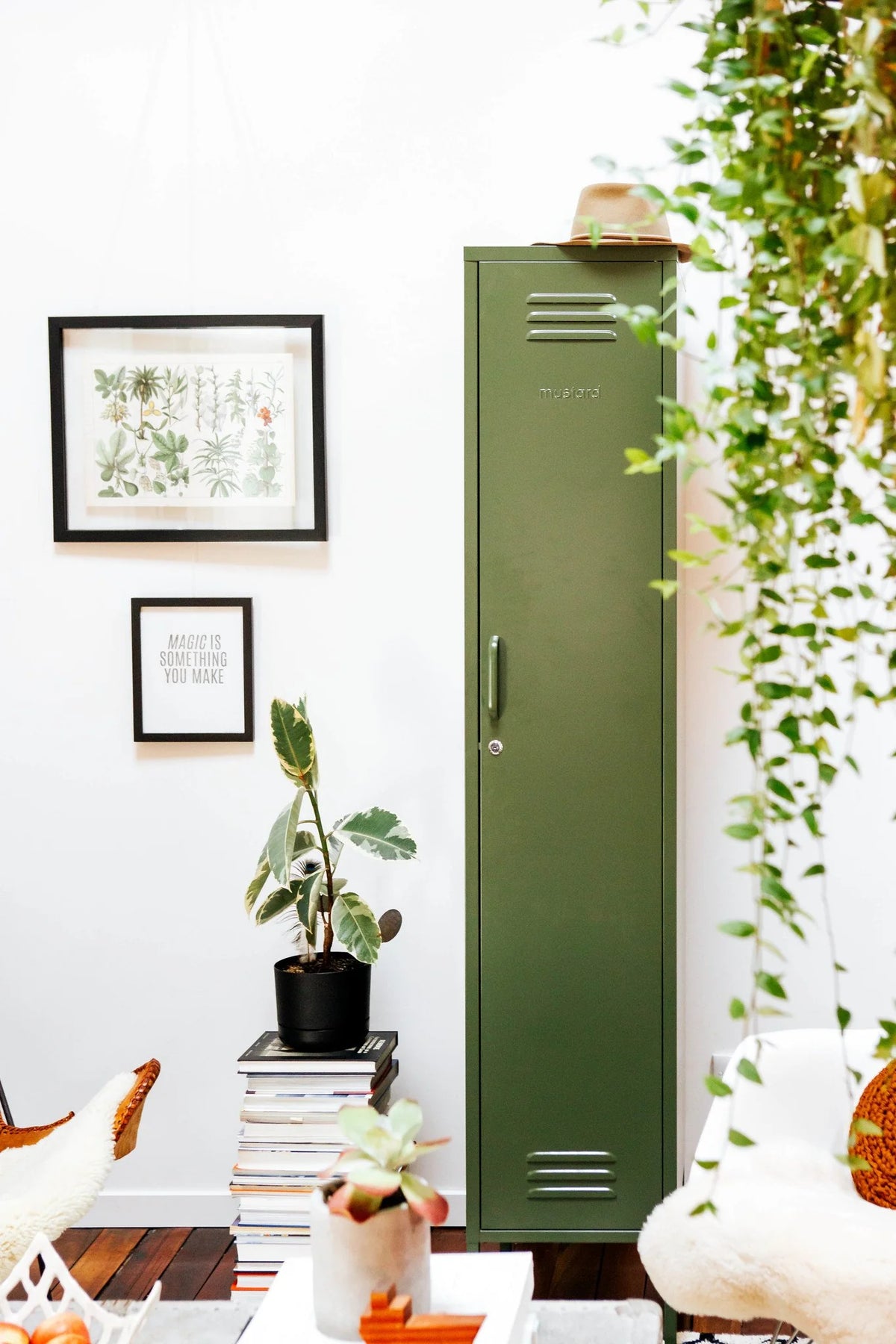 Metallspind | THE SKINNY | olive