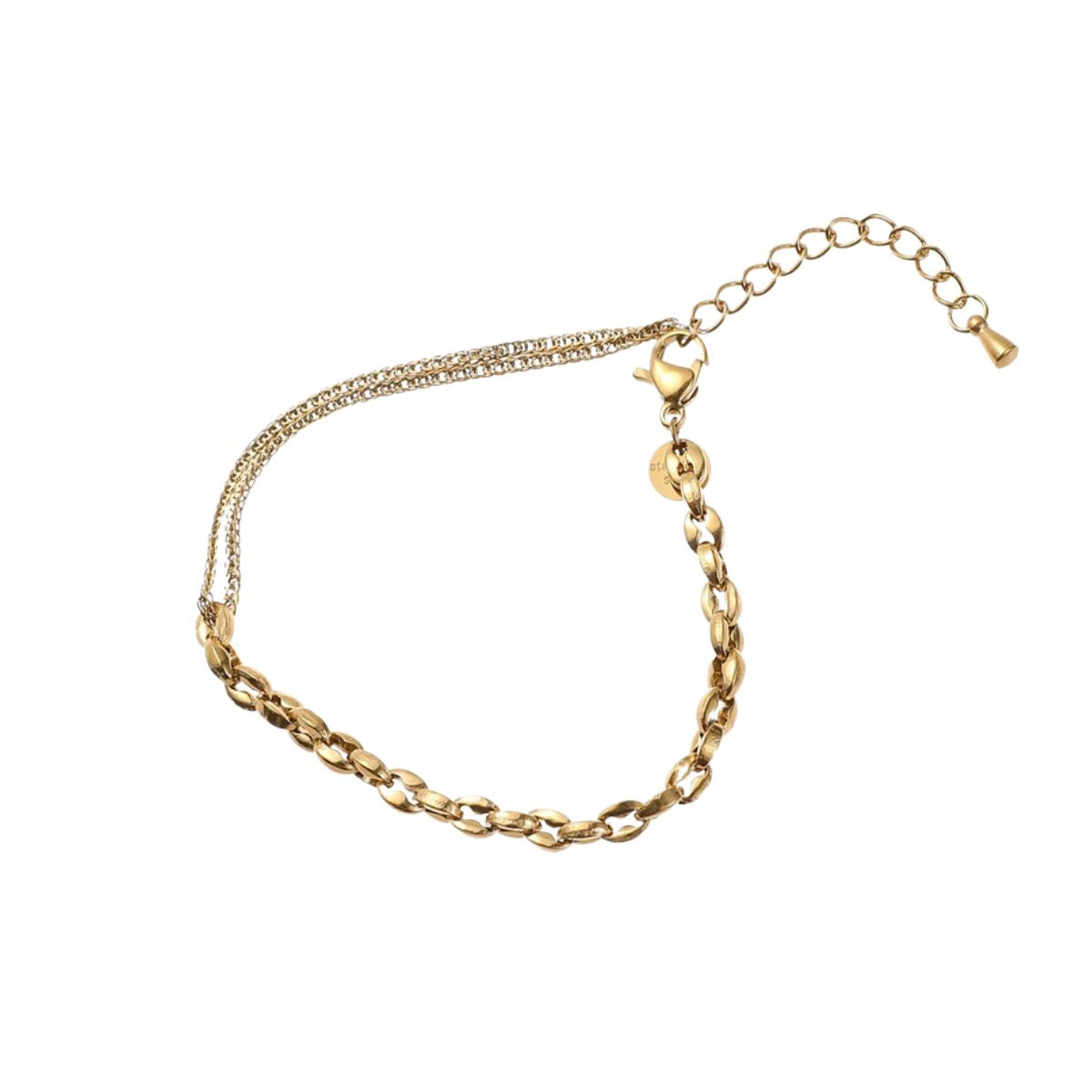 Armband | Double Knotted Gold