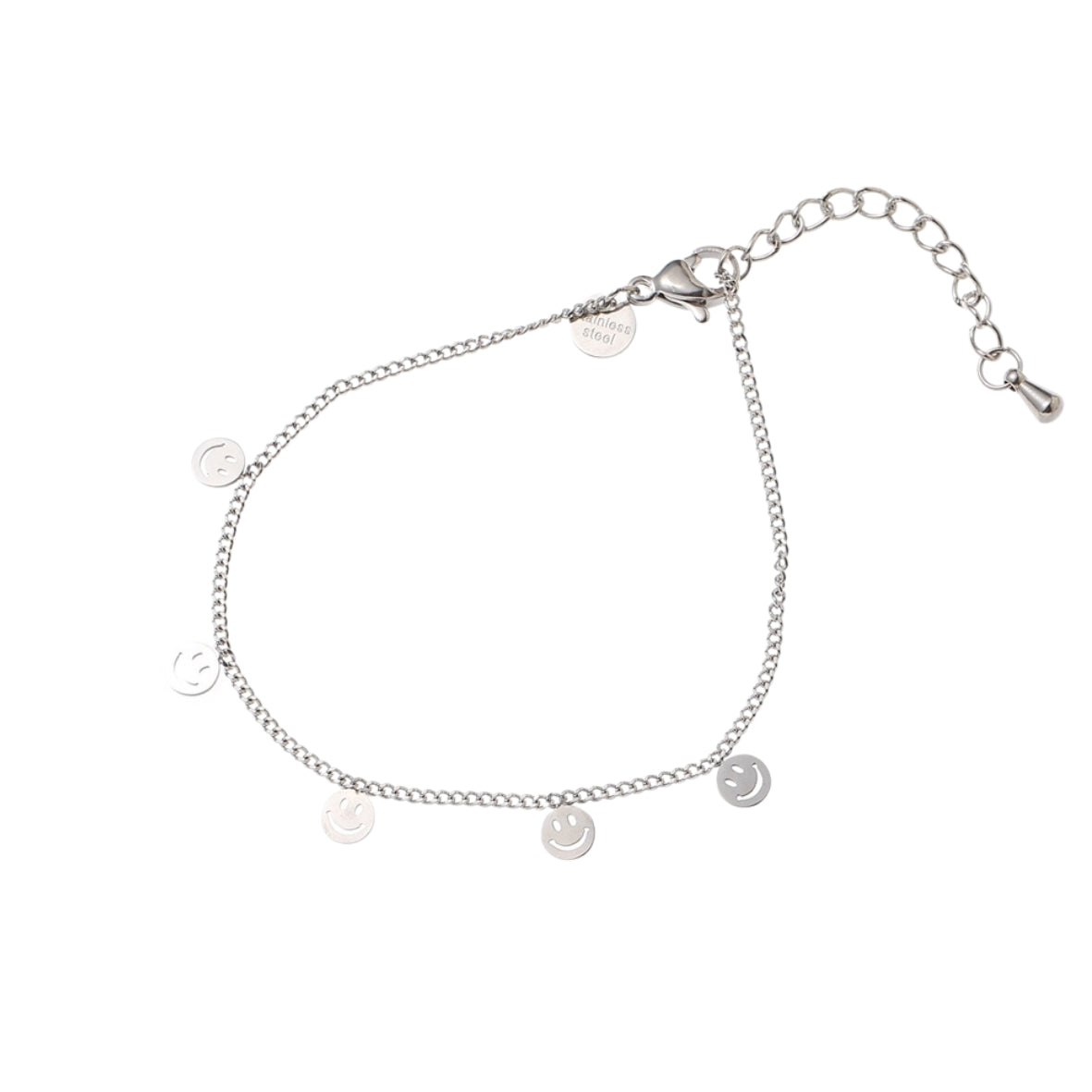 Armband | Smile Silber