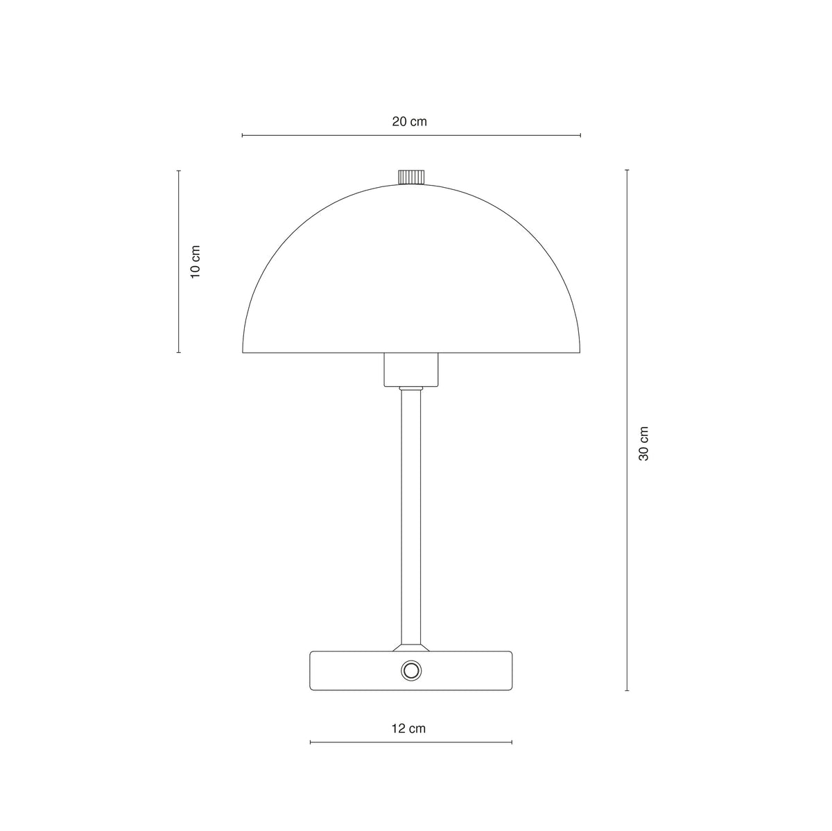 Lampe | Stockholm LED | dunkelgrün