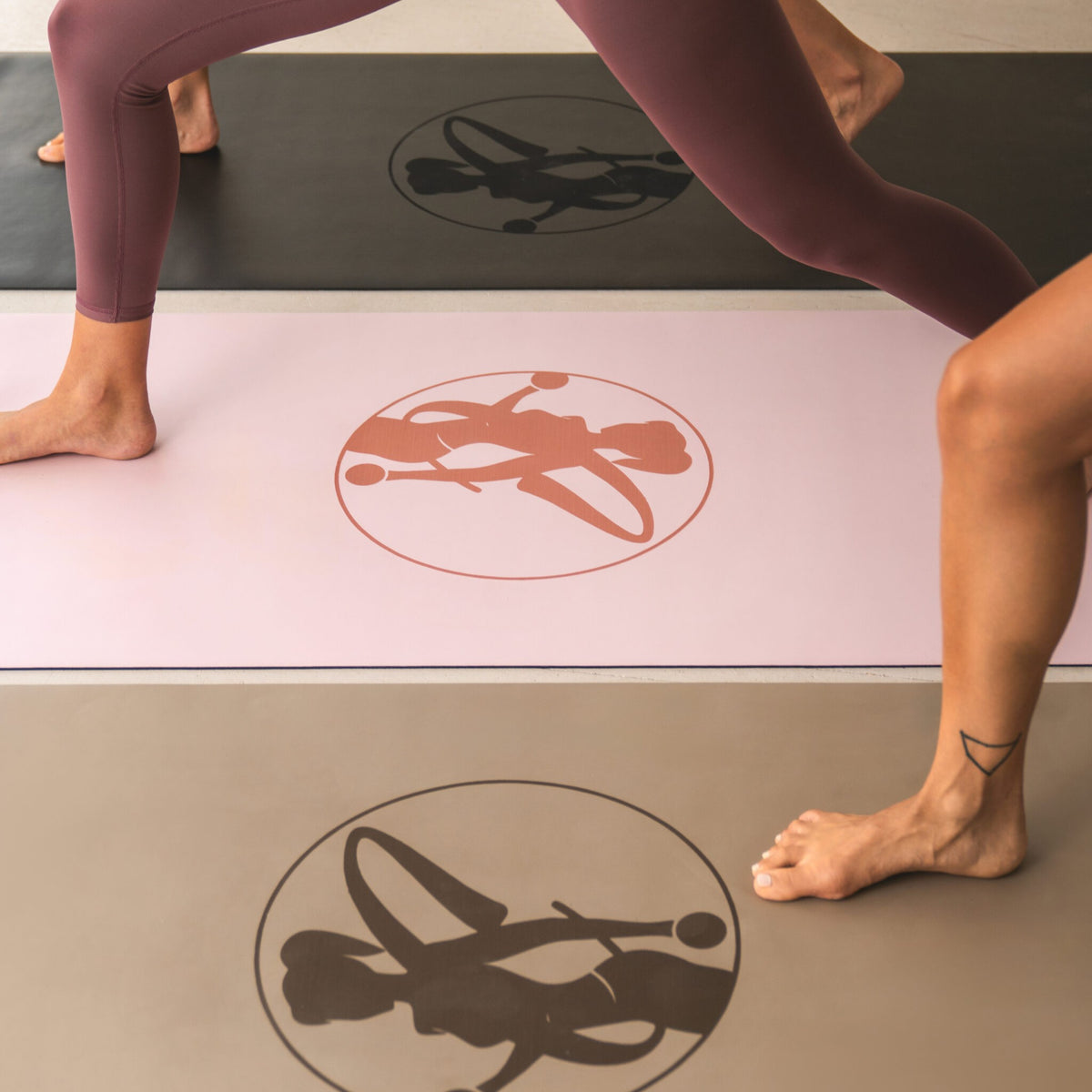 Sport & Yogamatte fitbycaro | cappuccino
