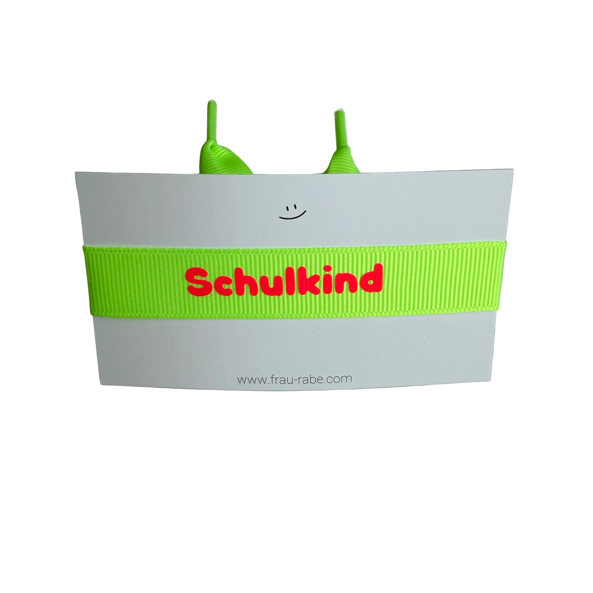Armband Schulkind | Neongrün & Rot