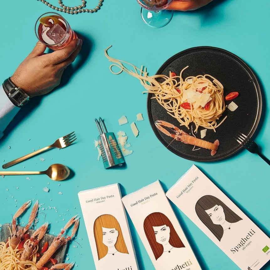 Good Hair Day Pasta | Spaghetti alla Seppia