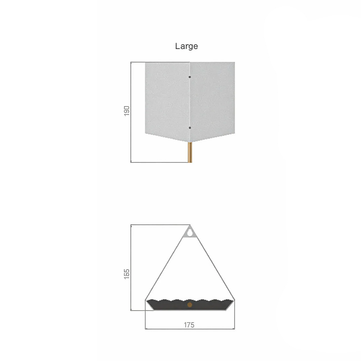 Vogelhaus Noa "L" | Rosa