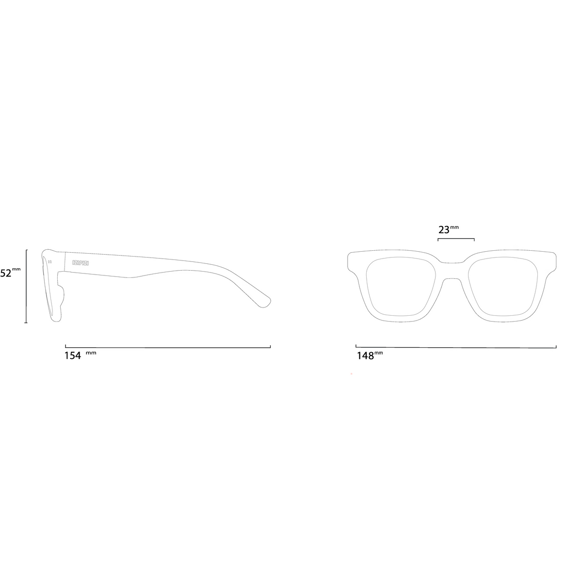 Sonnenbrille Sun | #Road Black