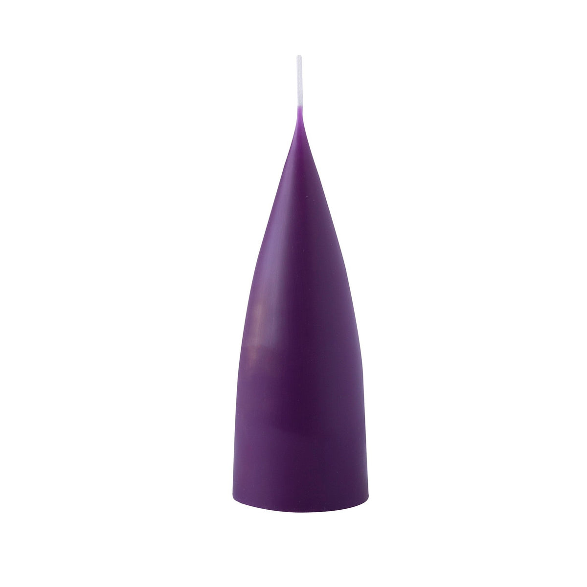 Kegelkerze | Violett/Weihnachtslila