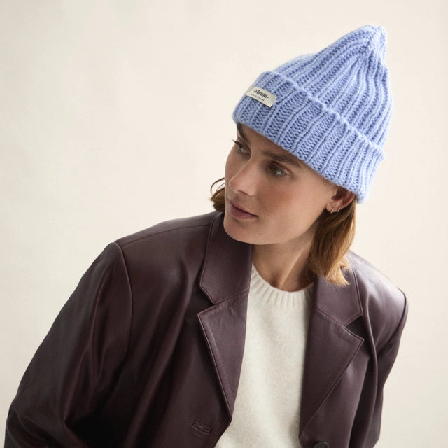 Beanie Logo | Light Blue Sky
