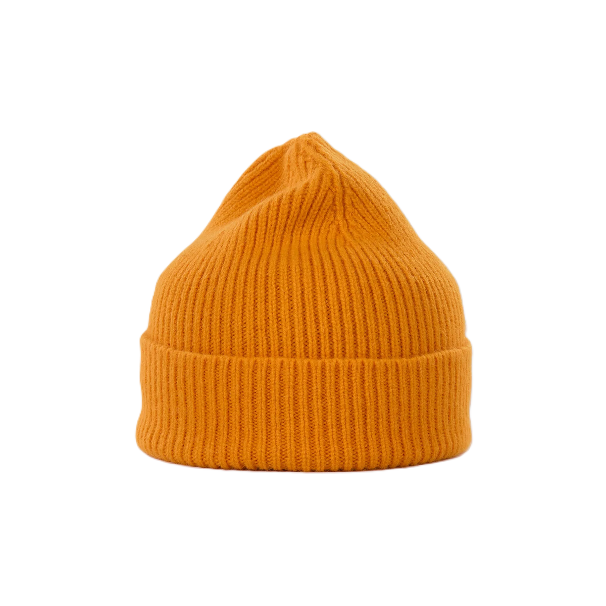 Beanie in der Farbe Orange Peel von Le Bonnet bei Frau Rabe im Concept Store Die Halle