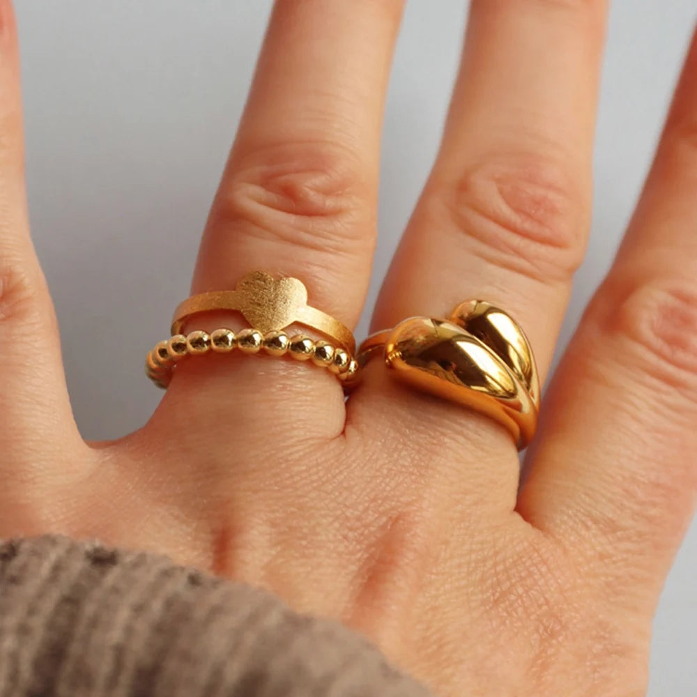 Ring Color Ball | Gold