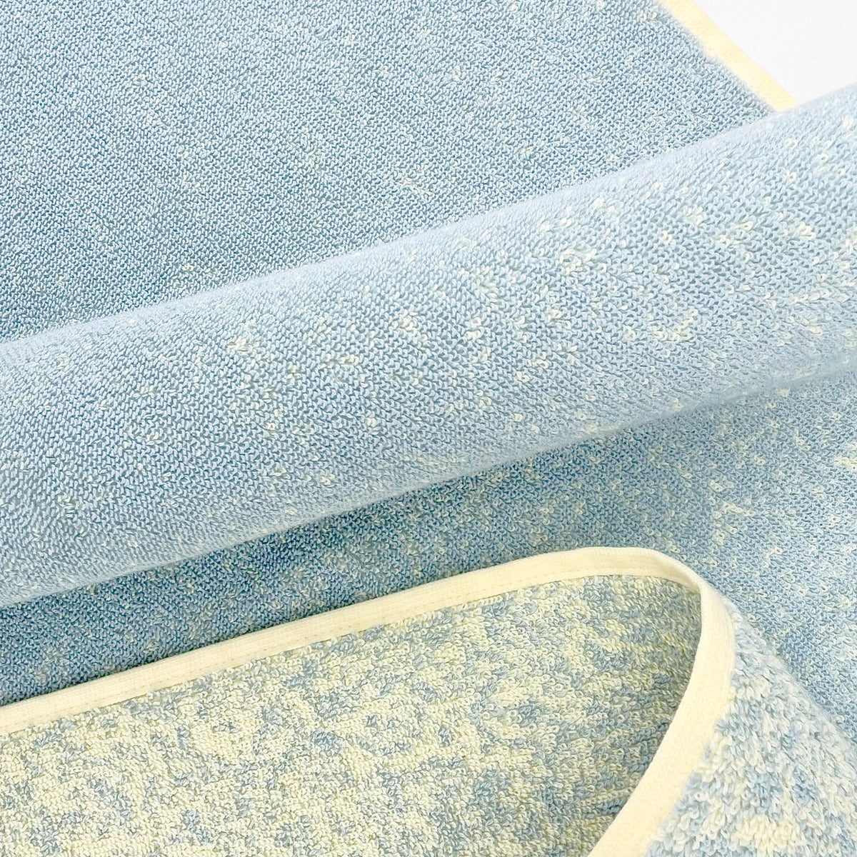 Gästehandtuch Gradient | Blau & Buttergelb