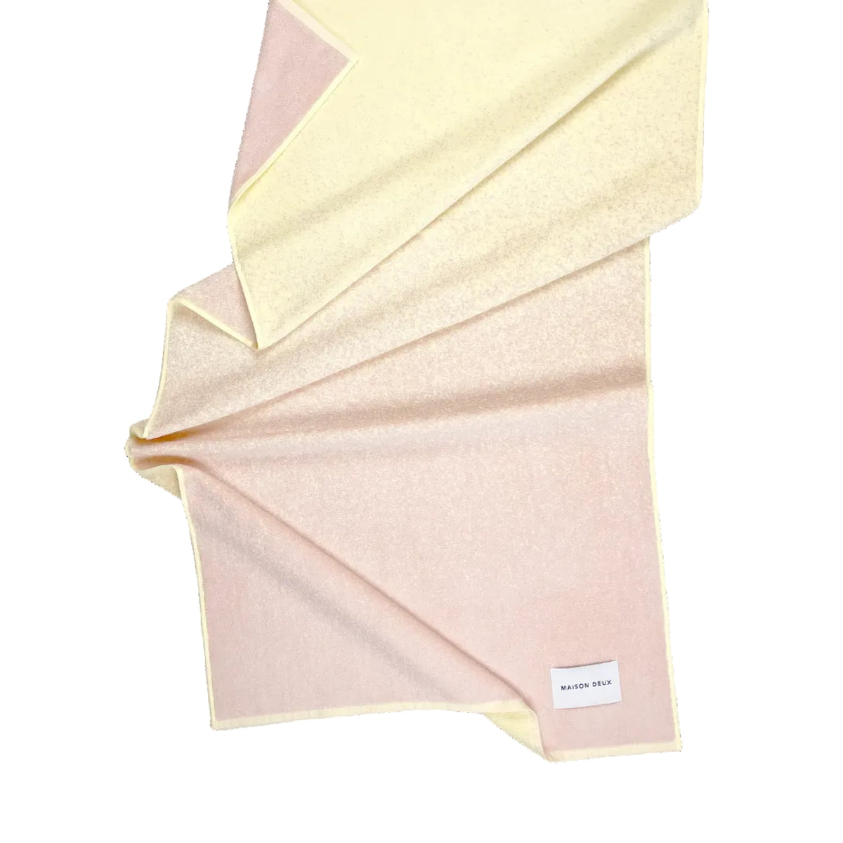 Gästehandtuch Gradient | Rosa & Buttergelb