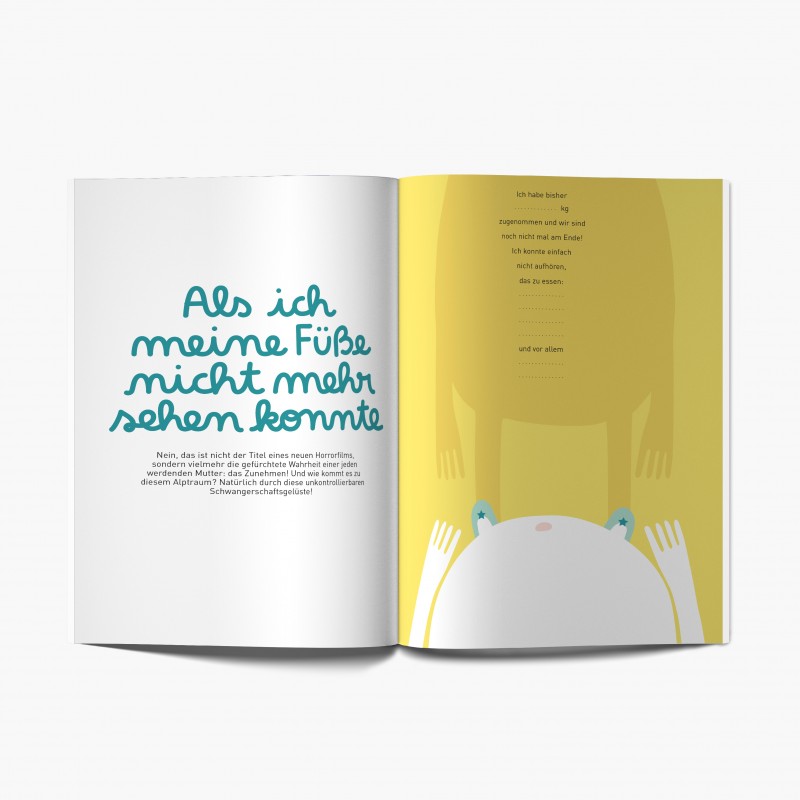 Buch zum Ausfüllen | 9 Monate bis du da bist
