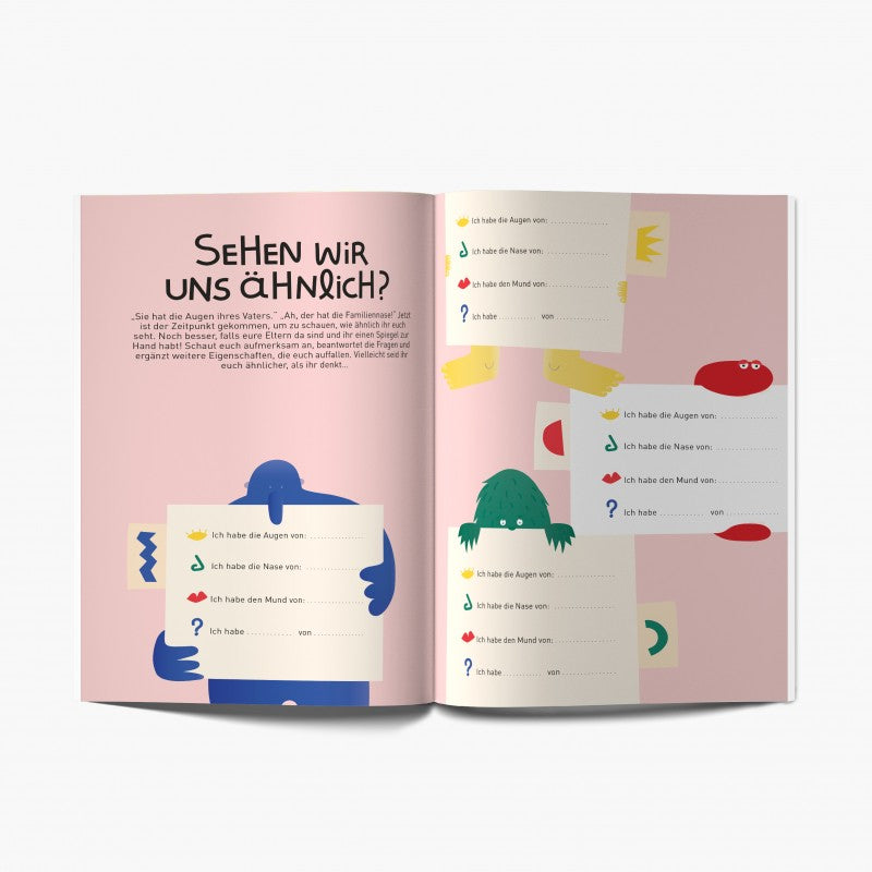 Buch zum Ausfüllen | Unter Geschwistern